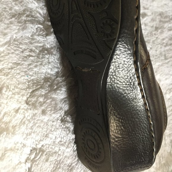 Born dark brown leather mules - Picture 7 of 8